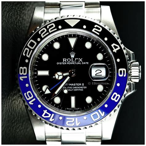 116710 batman gmt-master ii rolex